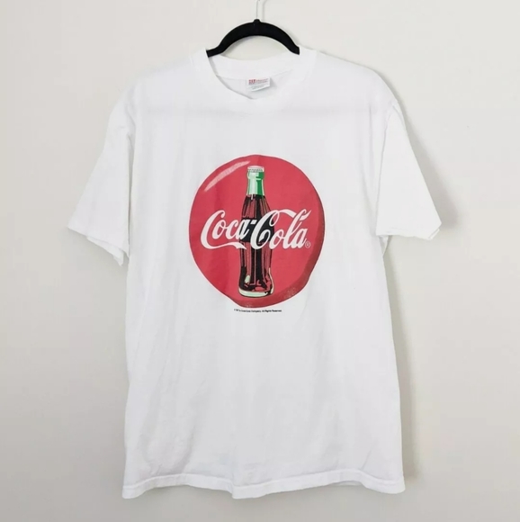 Vintage Other - Vintage Coca Cola 90s 1998 Circle Logo T-Shirt